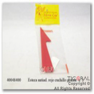 ESTECA ANTIAD ROJO CUCHILLO GRANDE x 1